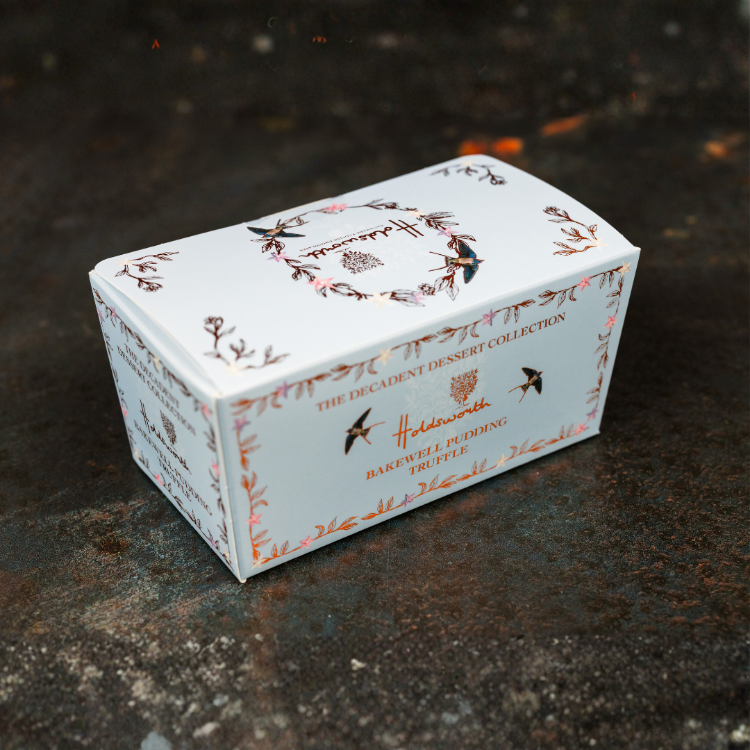 Bakewell Pudding Truffle Ballotin 110g