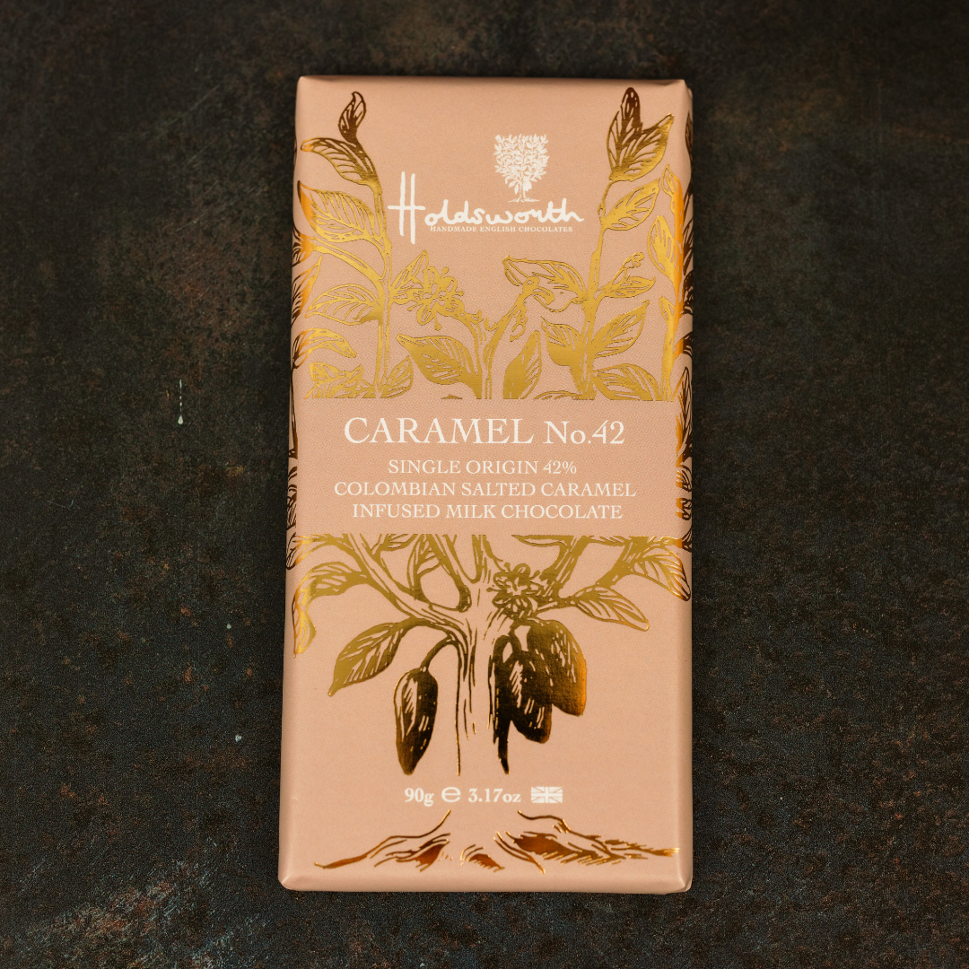 Caramel No.42 Milk Chocolate Sea Salt Caramel Bar 90g