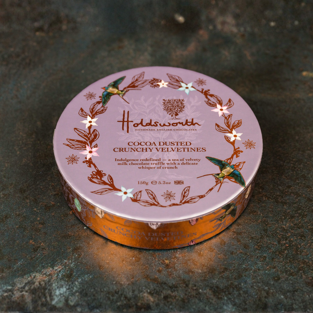 Cocoa Dusted Crunchy Velvetines 150g