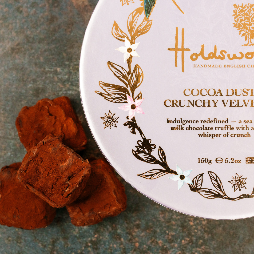 Cocoa Dusted Crunchy Velvetines 150g