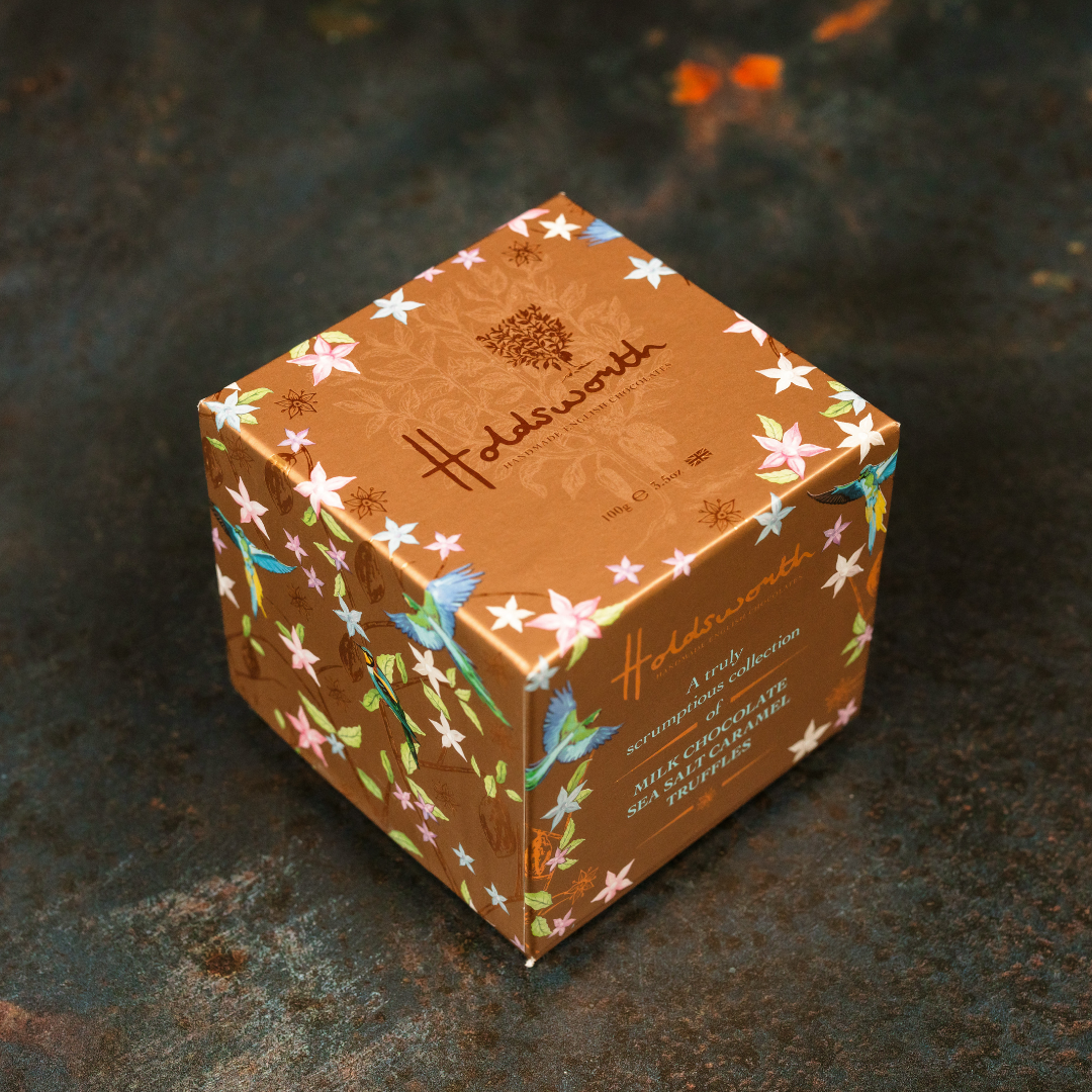 Truly Scrumptious Sea Salt Caramel Cube 100g
