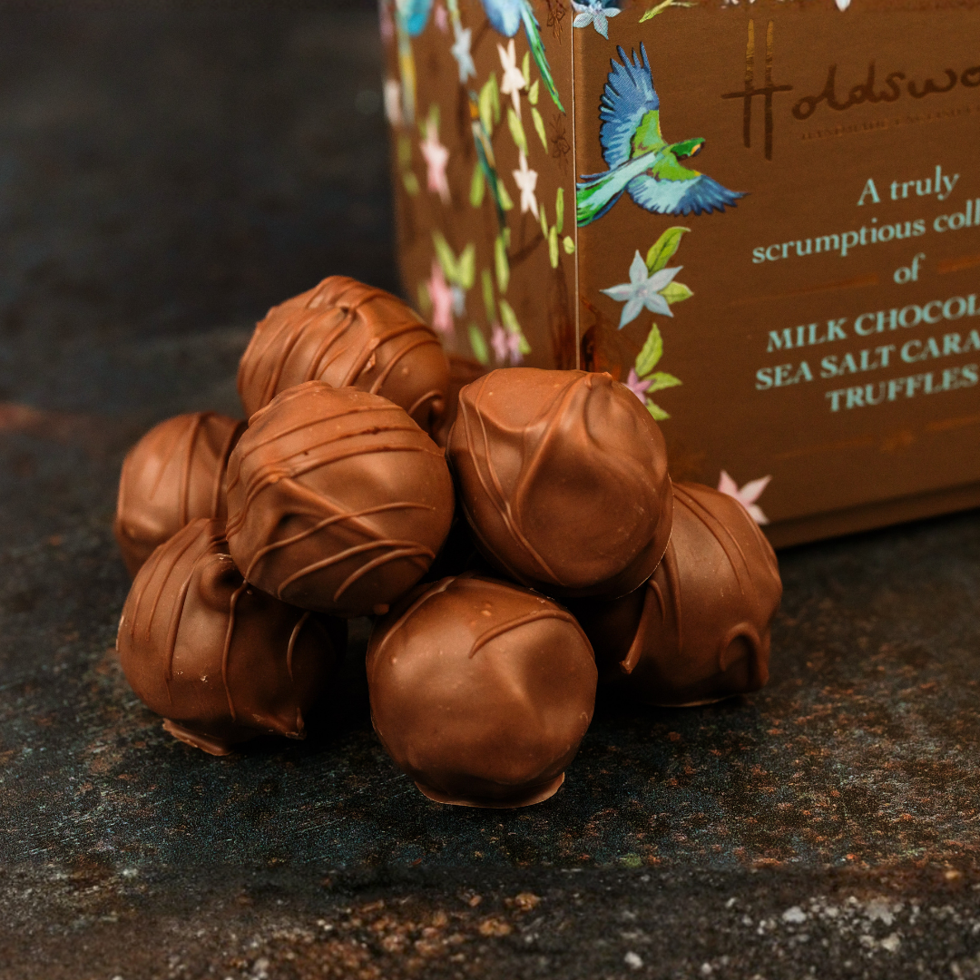 Truly Scrumptious Sea Salt Caramel Cube 100g