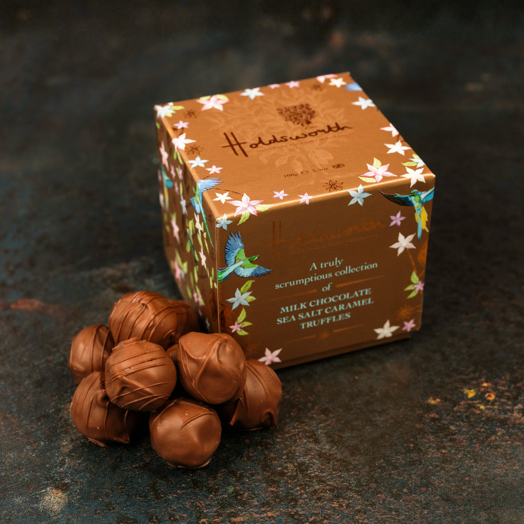 Truly Scrumptious Sea Salt Caramel Cube 100g