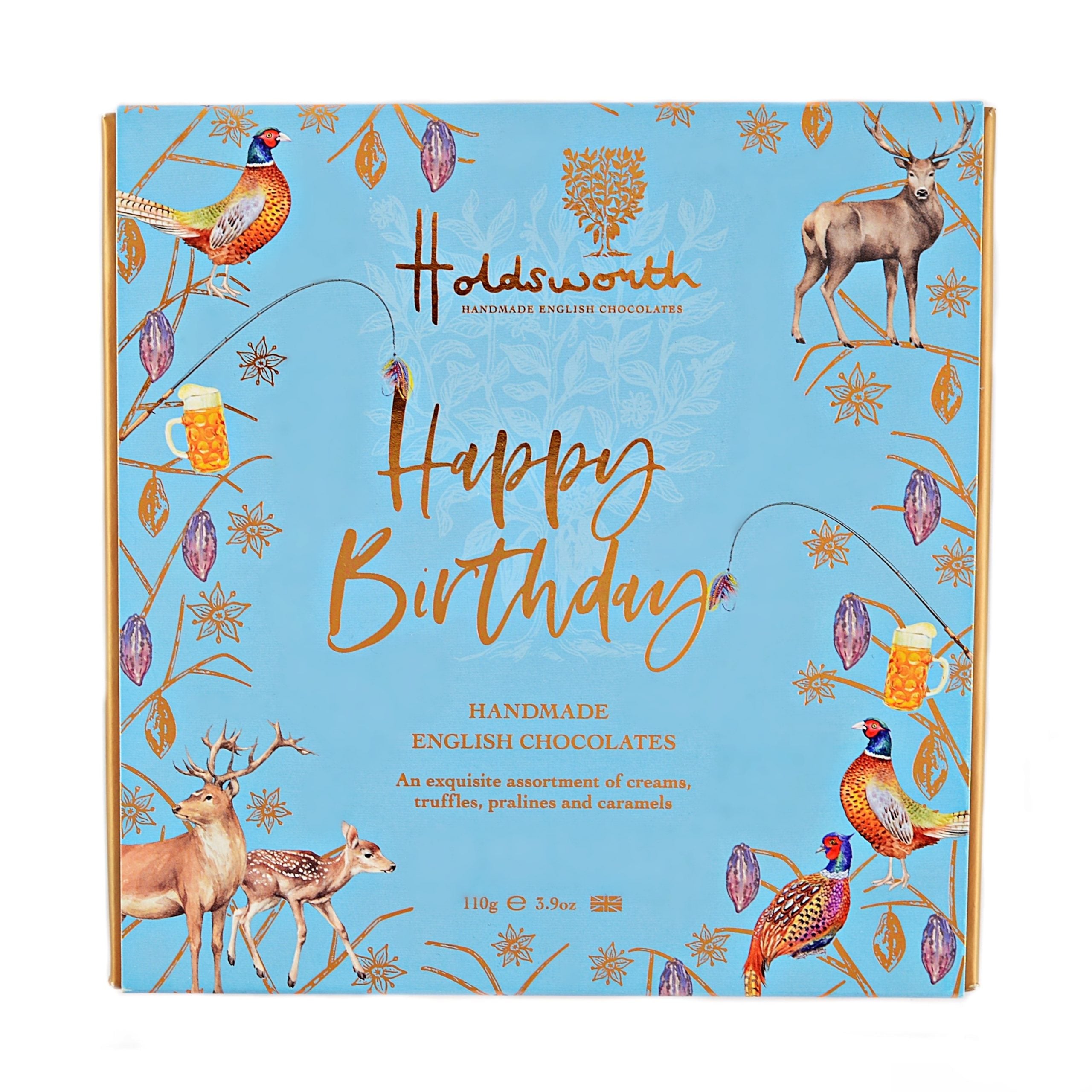 Happy Birthday Blue Gift Box 110g image 0