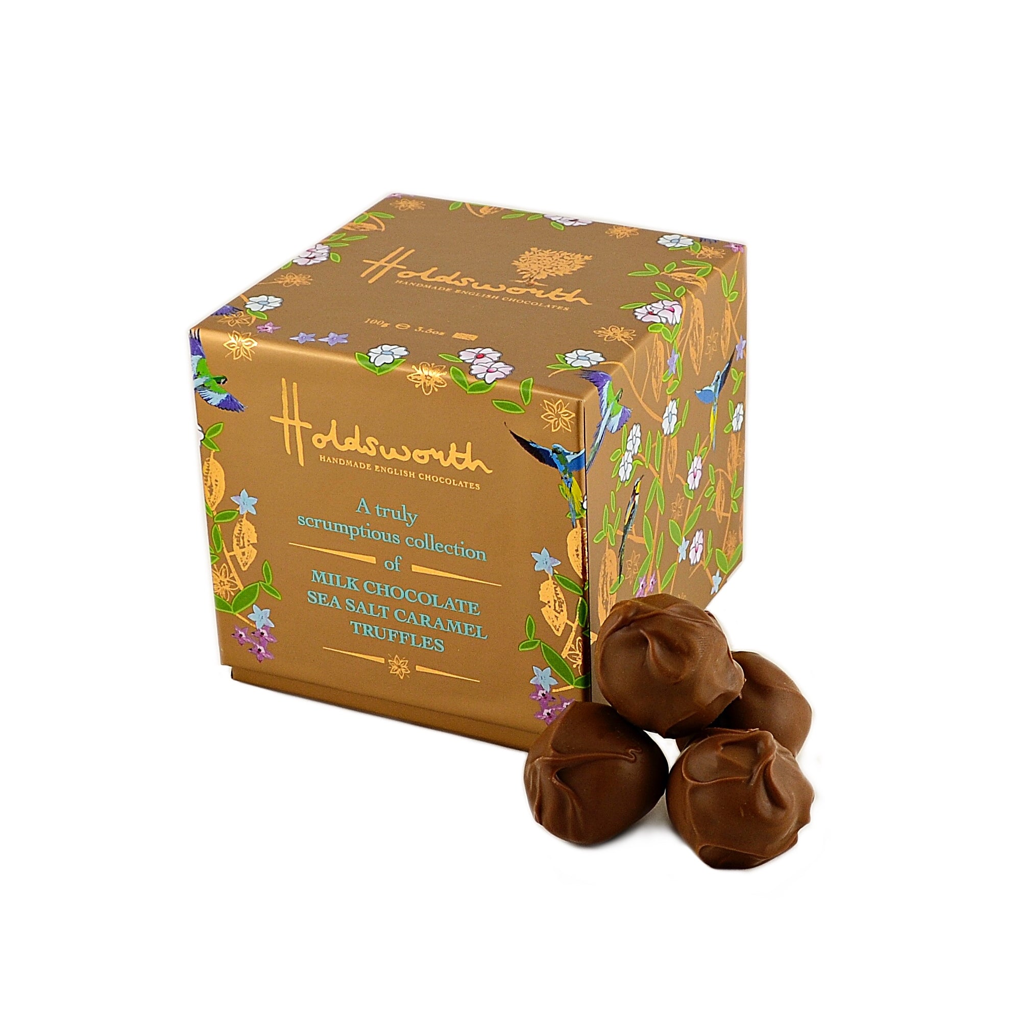 Truly Scrumptious Sea Salt Caramel Cube 100g