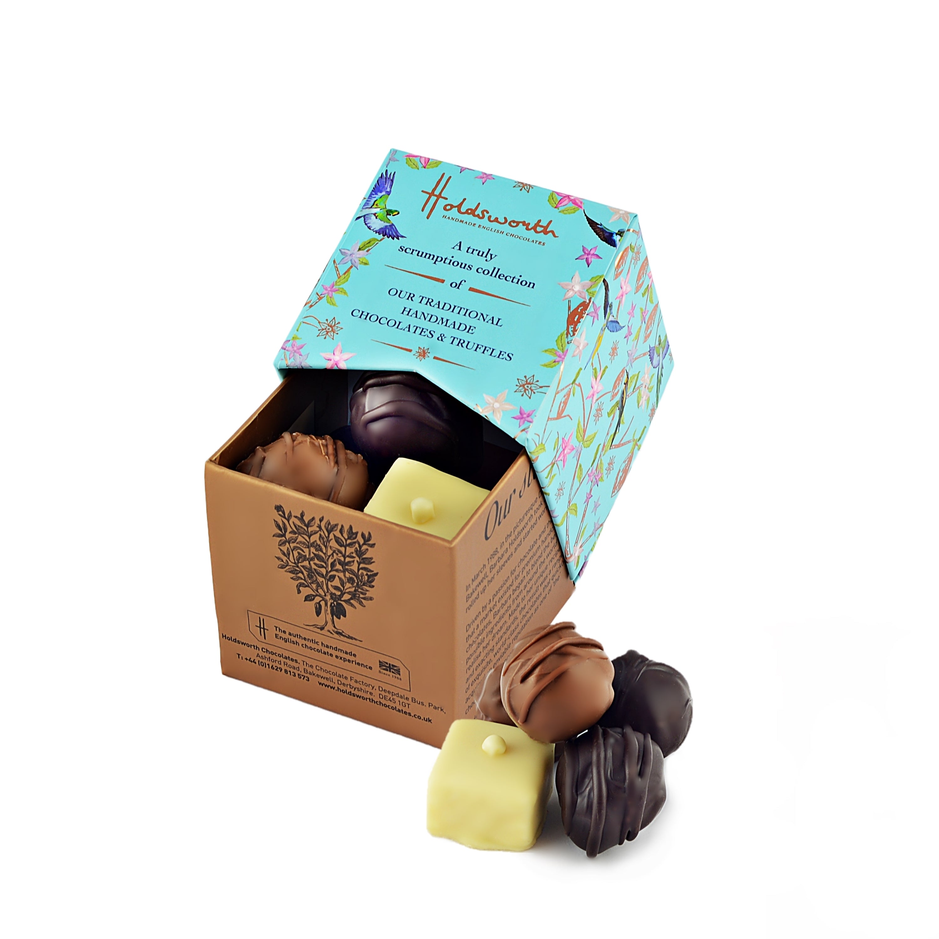 Petite Classic Assortment Cube 55g – Holdsworth Chocolates