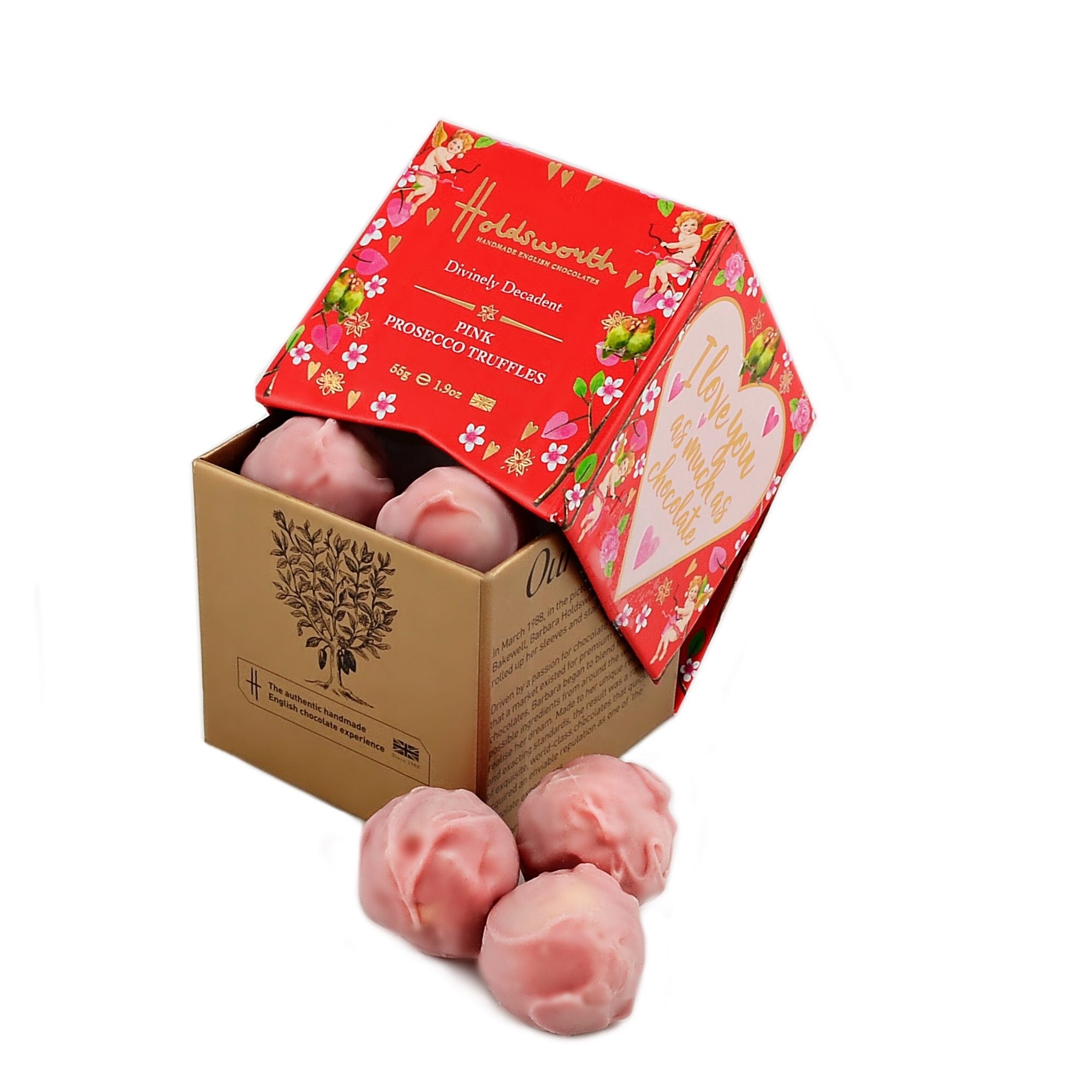 Petite Pink Prosecco Truffles 55g