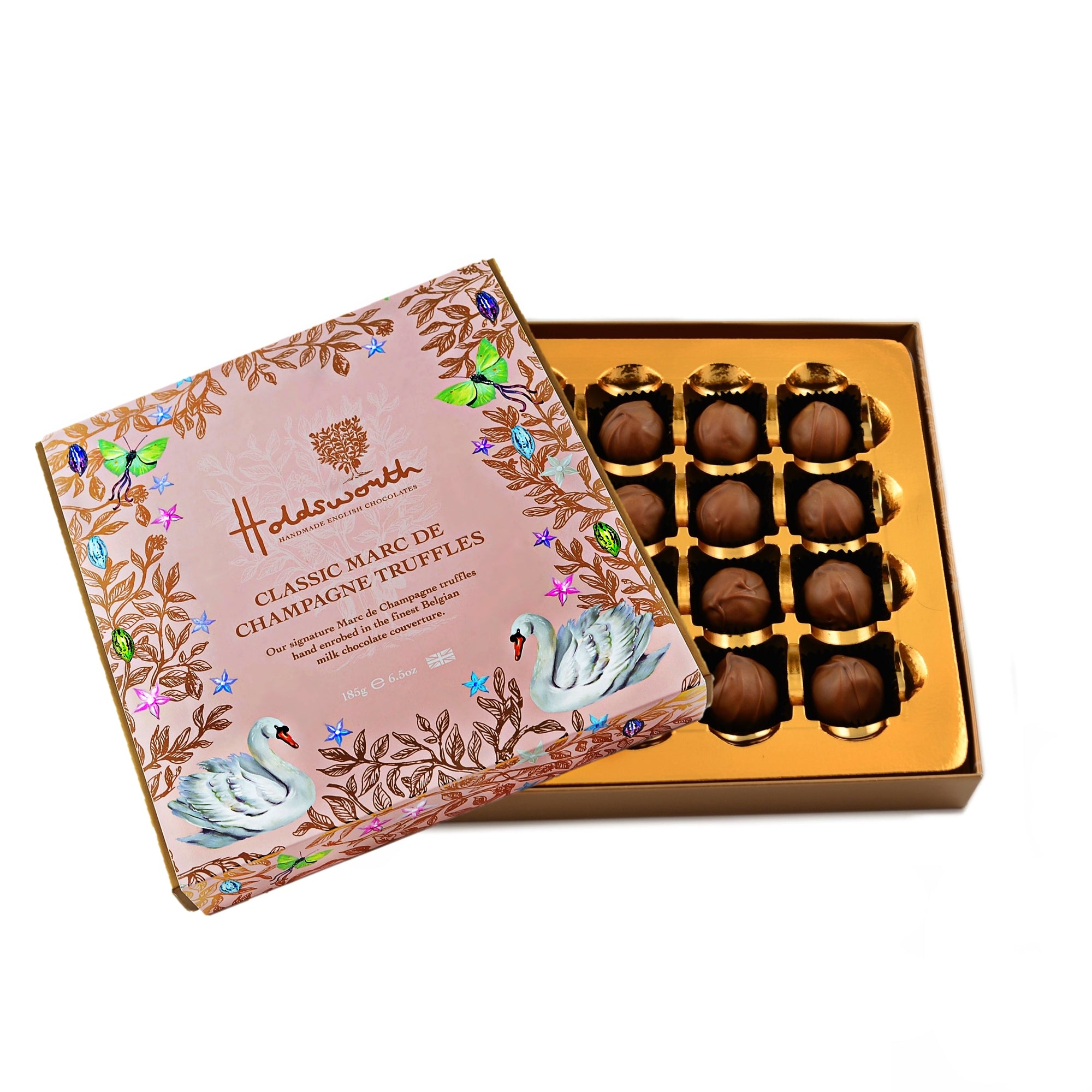 Classic Marc de Champagne Truffles 185g