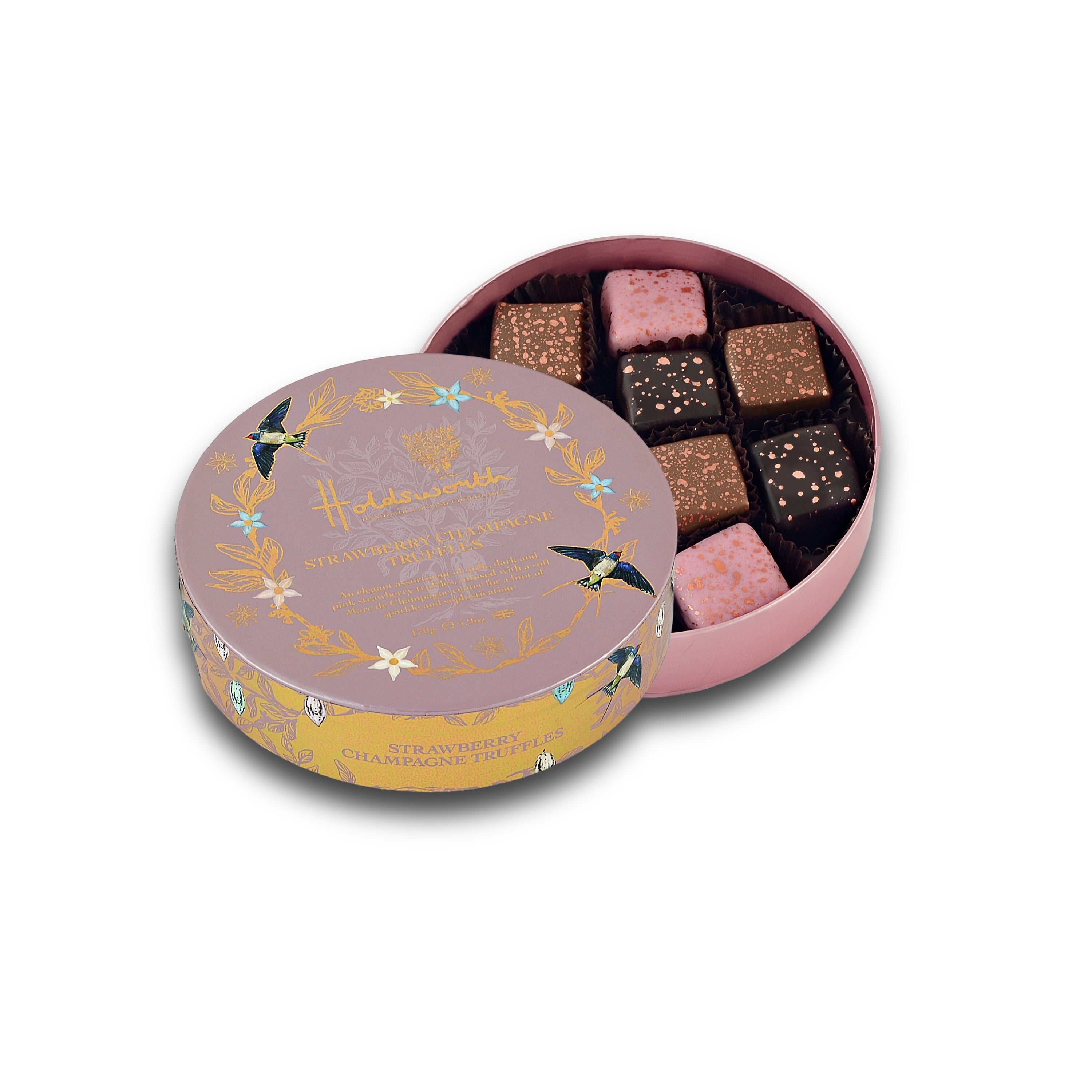 Strawberry Champagne Truffles 170g