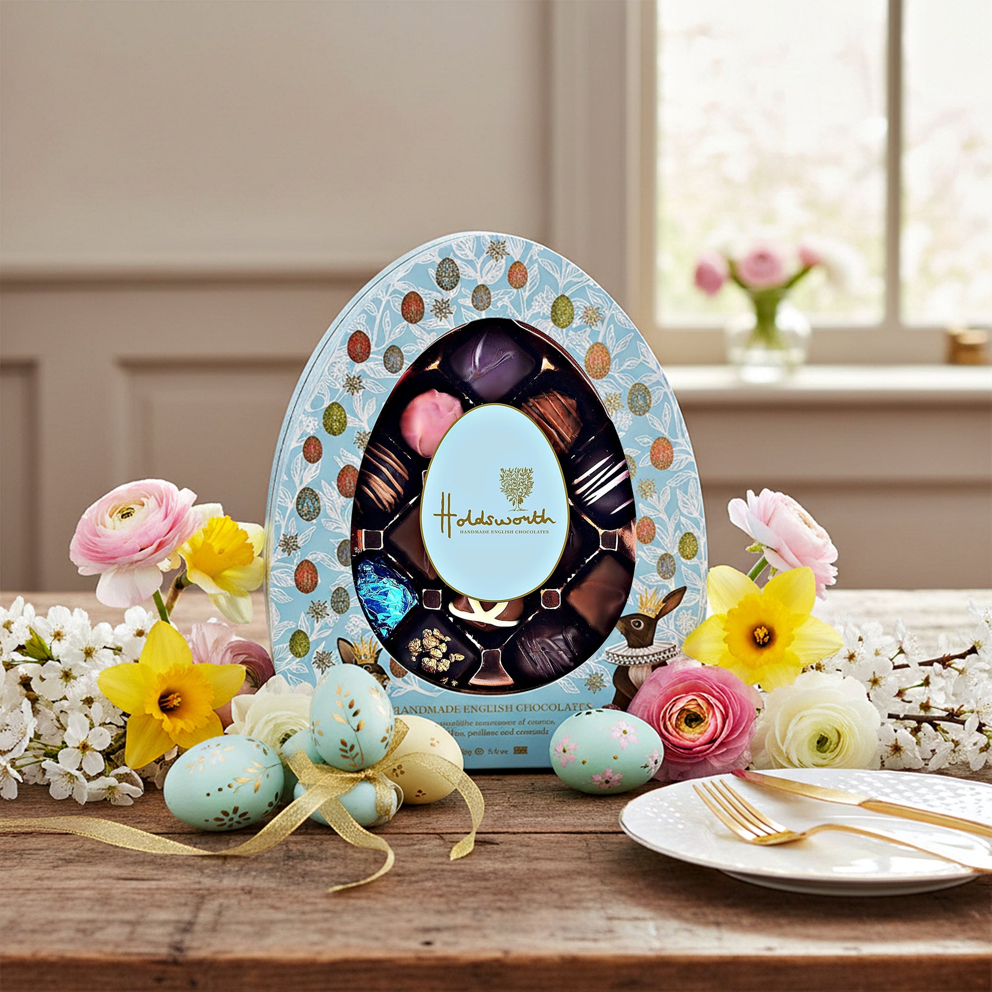 Luxury Egg Shaped Gift Box