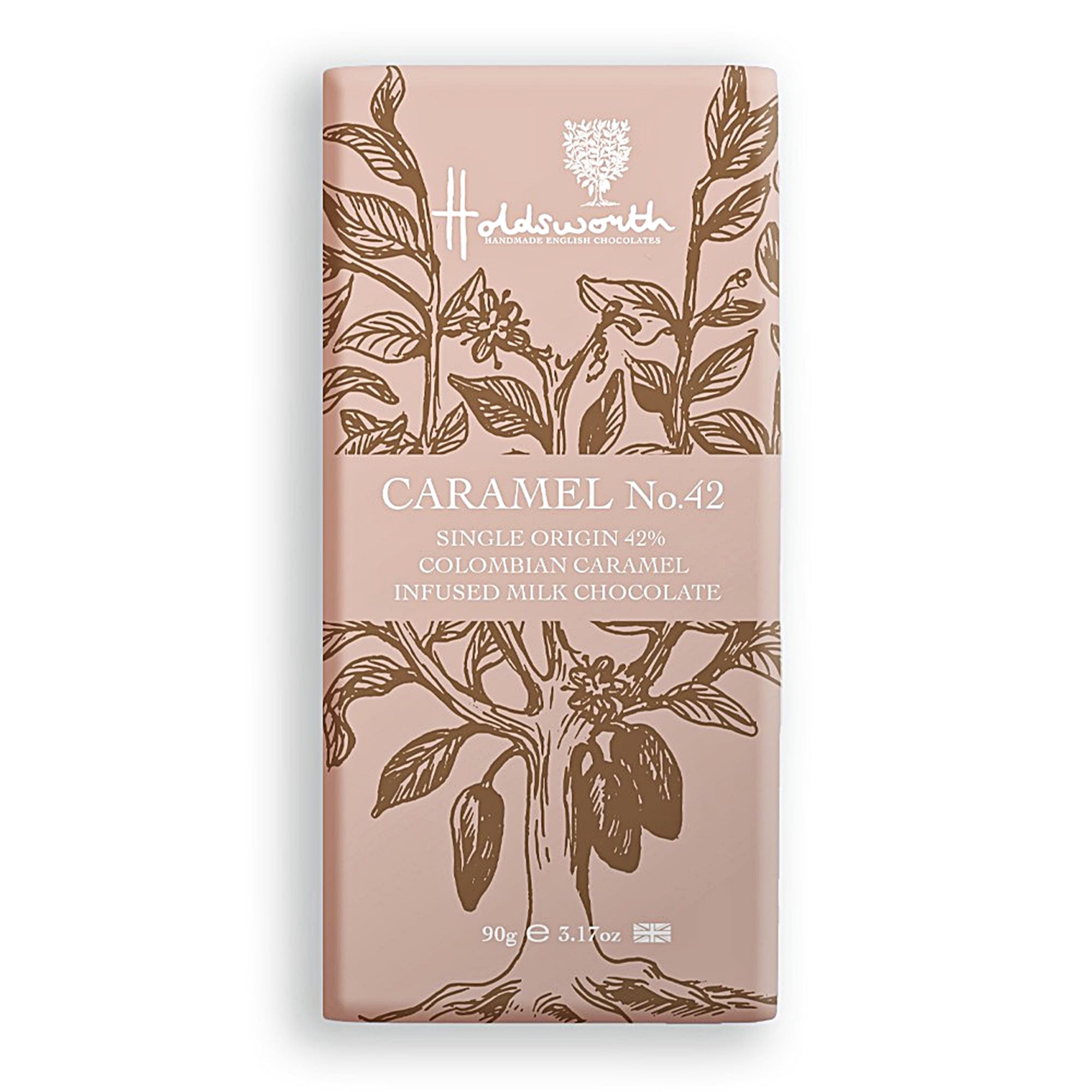 Caramel No.42 Milk Chocolate Sea Salt Caramel Bar 90g image 0