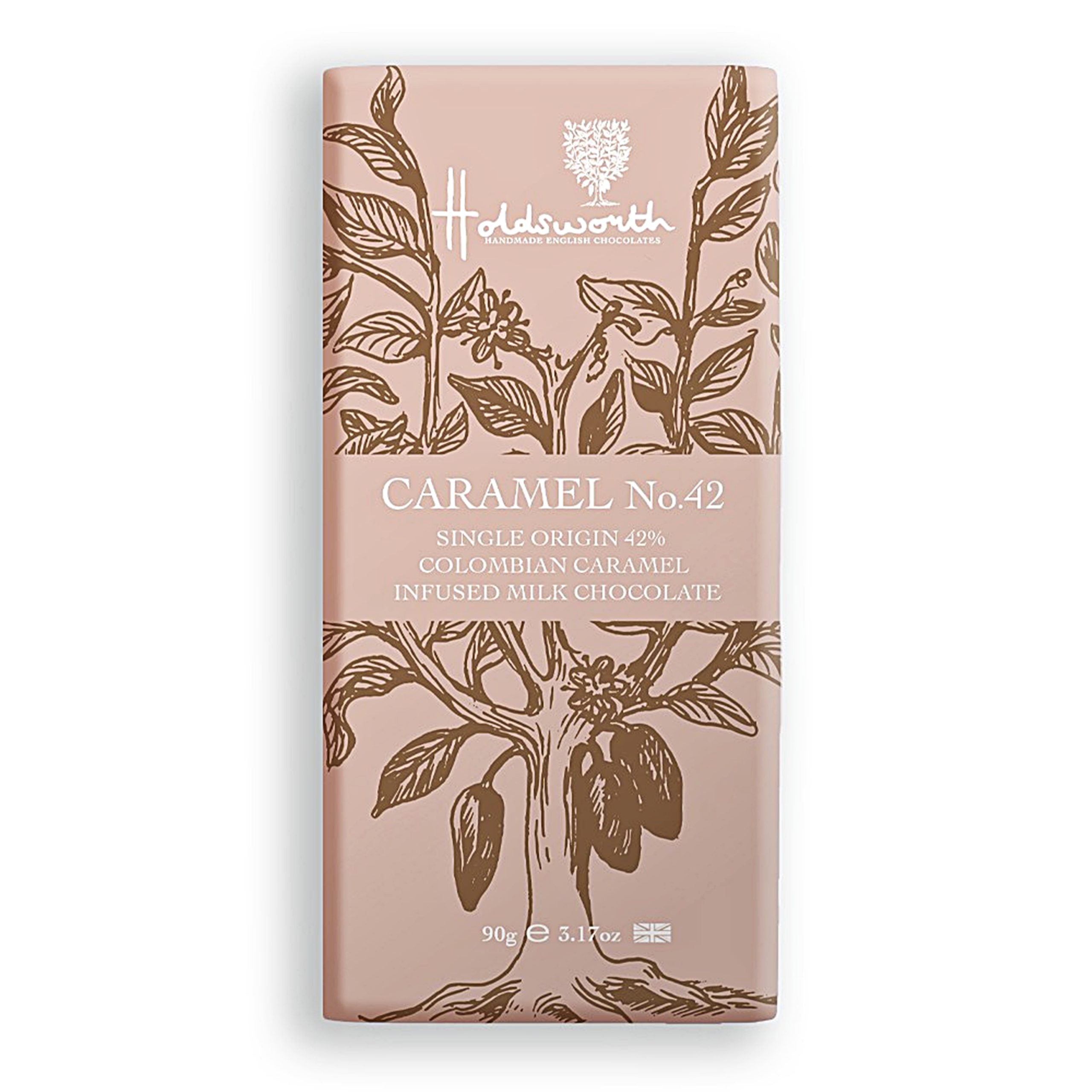 Caramel No.42 Milk Chocolate Sea Salt Caramel Bar 90g image 0