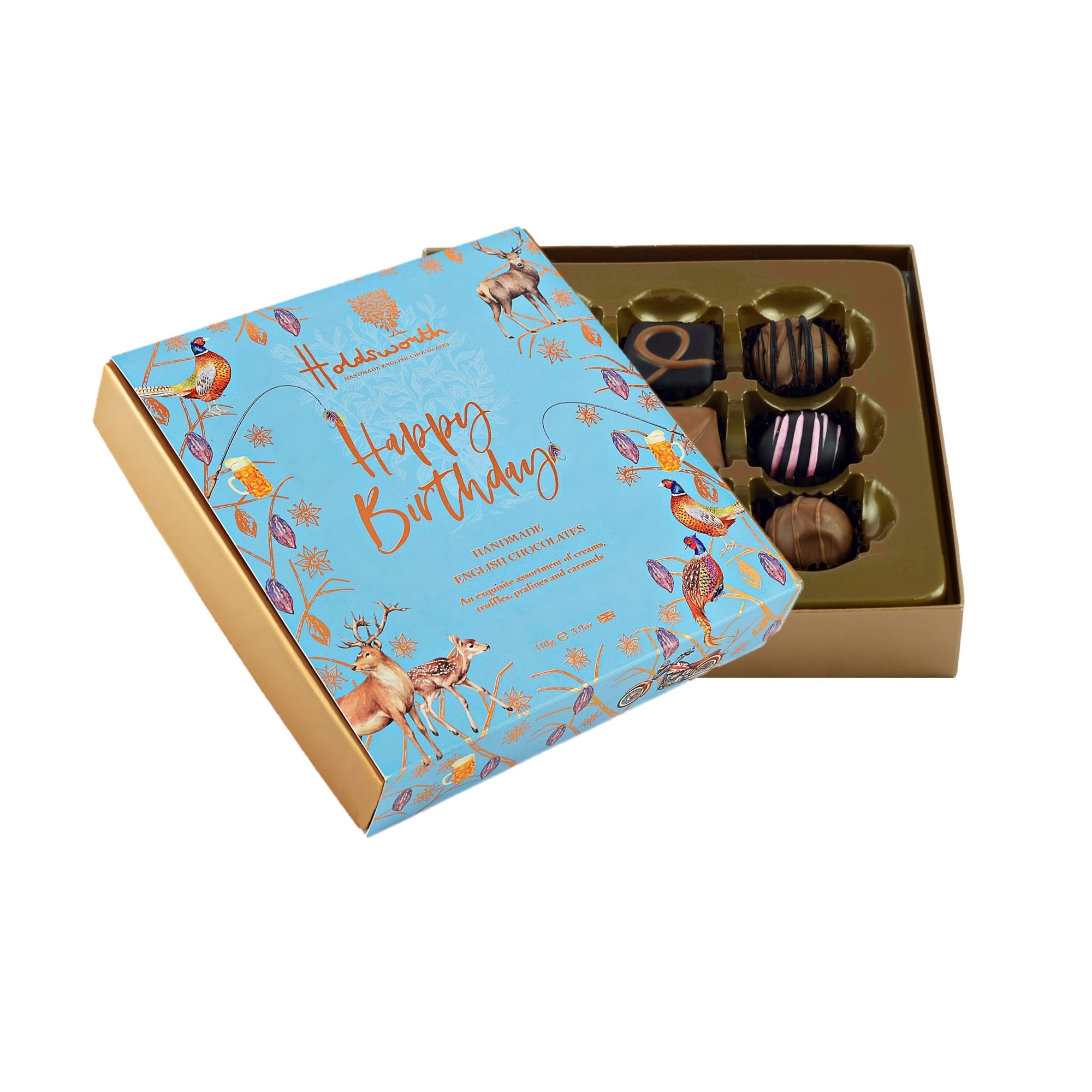 Happy Birthday Blue Gift Box 110g image 3